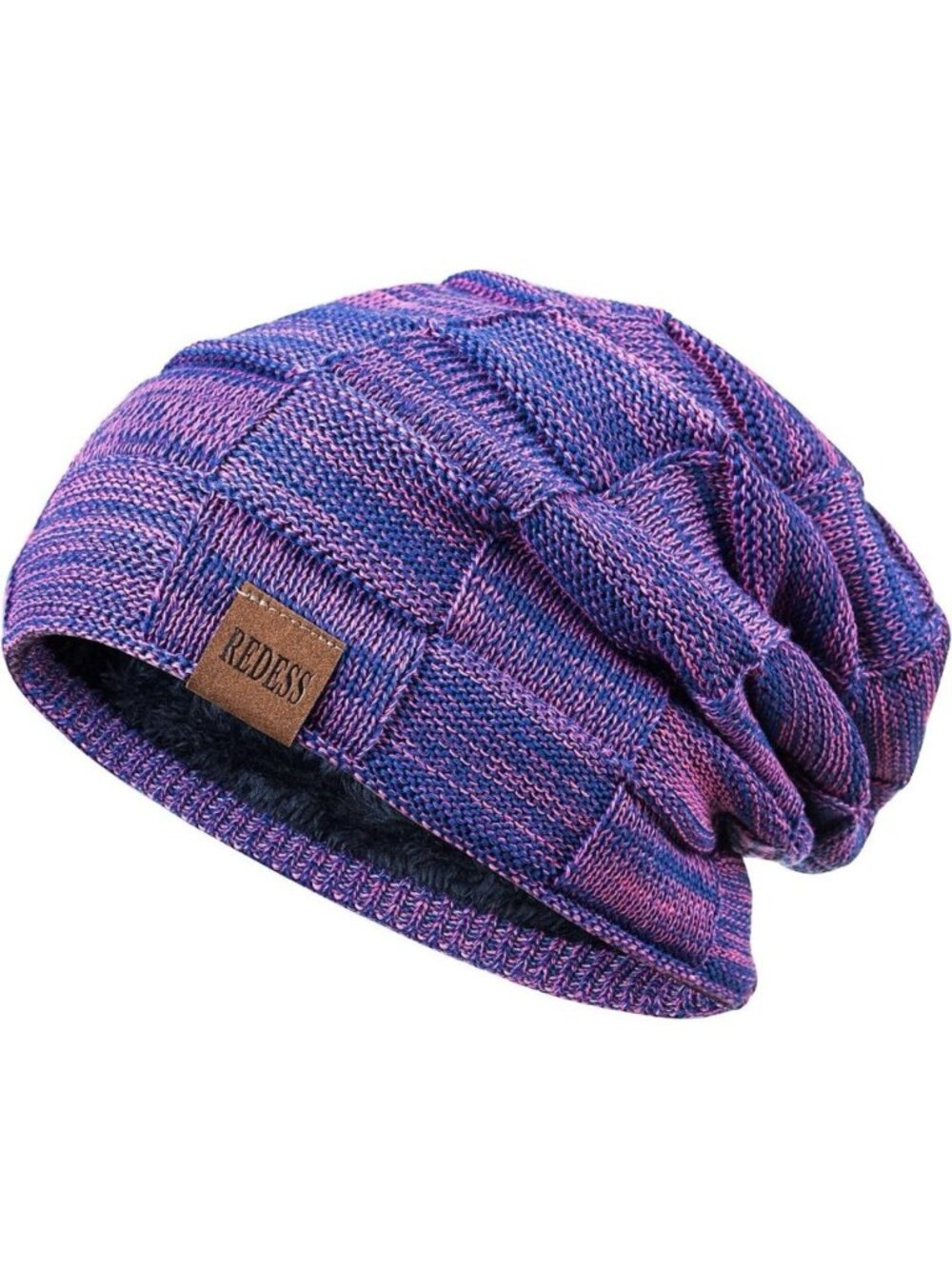 REDESS Beanie Hat For Men and Women Multicolor Winter Warm Hats Knit Slouchy